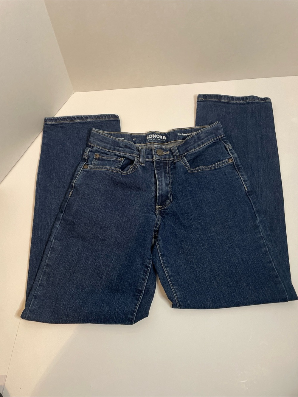 Boys Sonoma The Everyday Jean Size 12. Straight. Denim Jeans Normcore